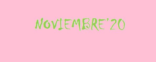 MENÚ NOVIEMBRE