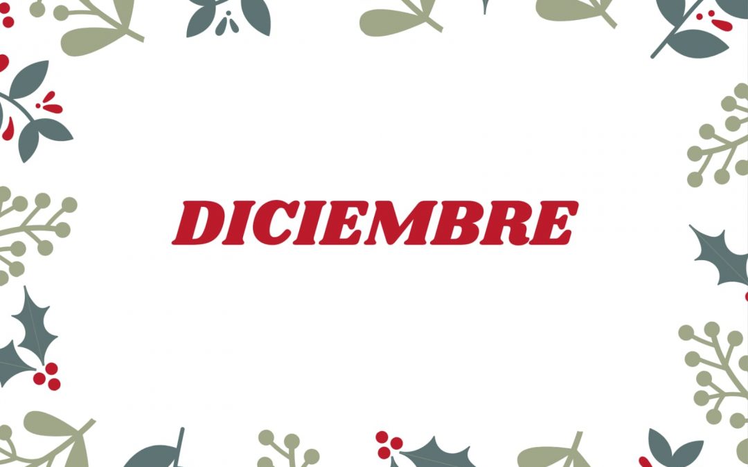 MENÚ DICIEMBRE