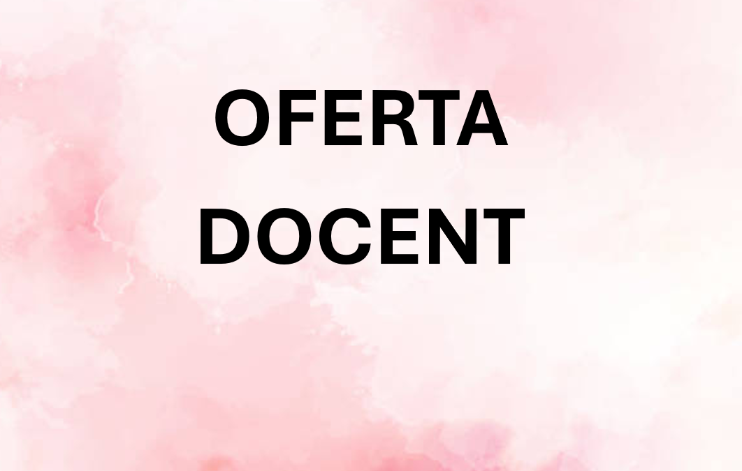 Oferta Docent